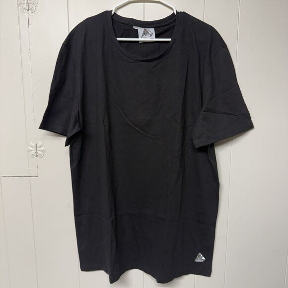 Third Party Brand Embroidered Logo Blank T Shirt Black Men 2Xl NWOT - Picture 1 of 9